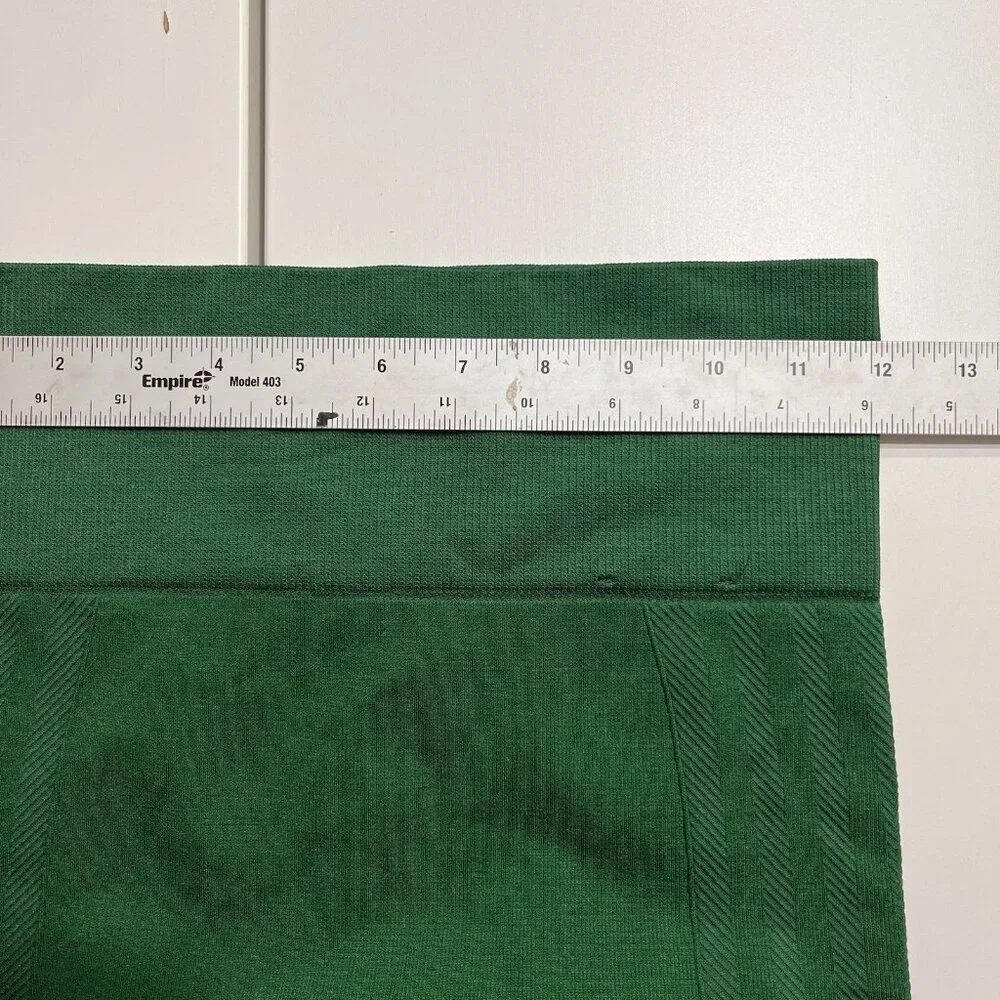 Adidas X Ivy Park Dark Green Knit Leggings Small - Picture 6 of 7